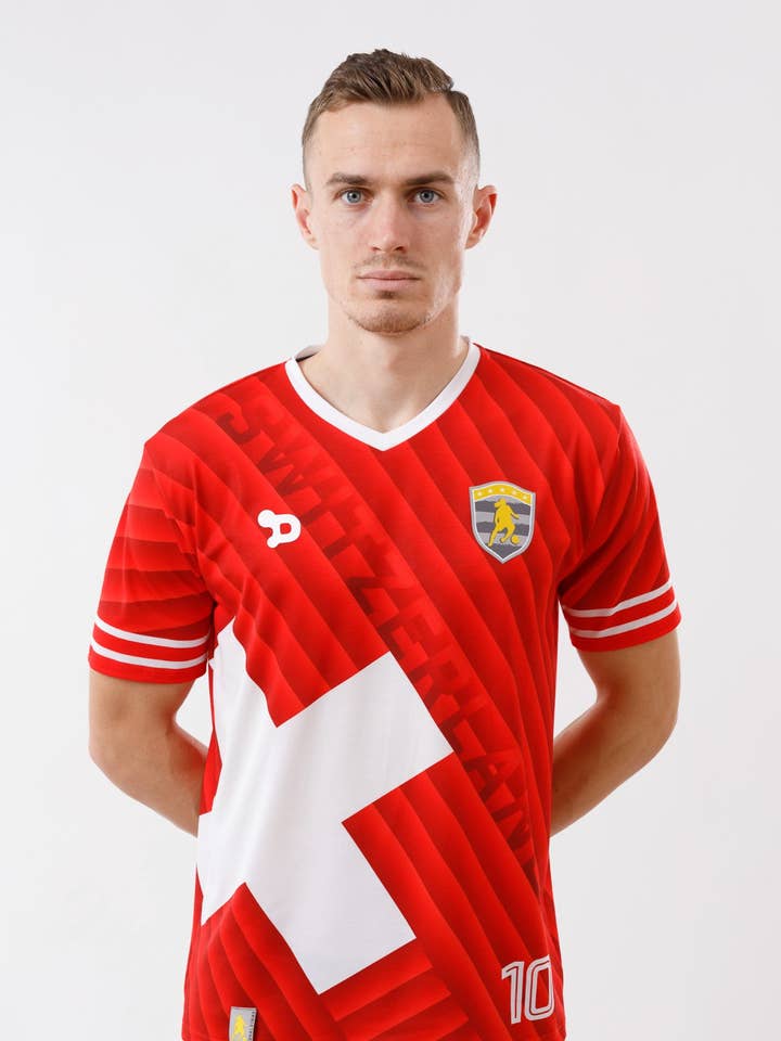 Ronaldinho Switzerland Jersey/Camisa for wholesale by DRYWORLD