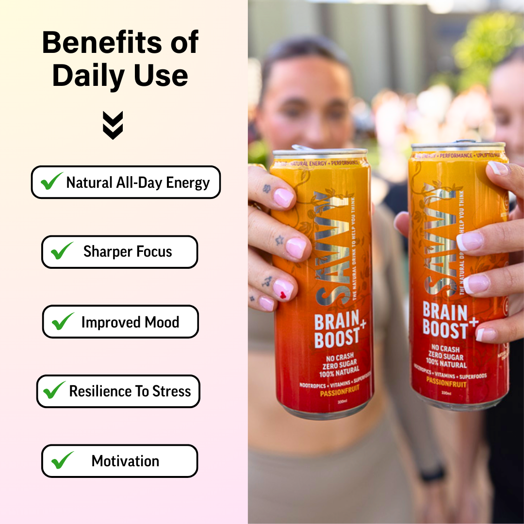 SAVVY BEVERAGES - Wholesale Sports/energy drink - Savvy Brain Boost - Natural Healthy Energy Drink12