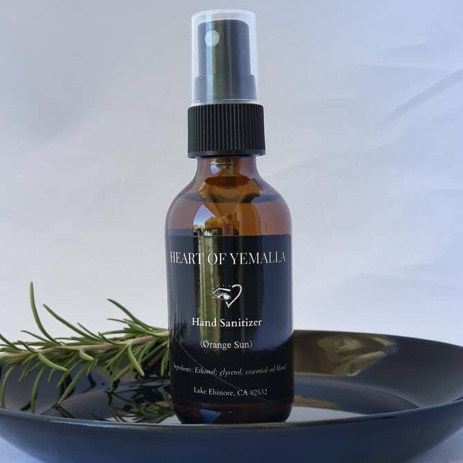 Désinfectant pour les mains — Orange Sun pour la vente par Heart of Yemalla