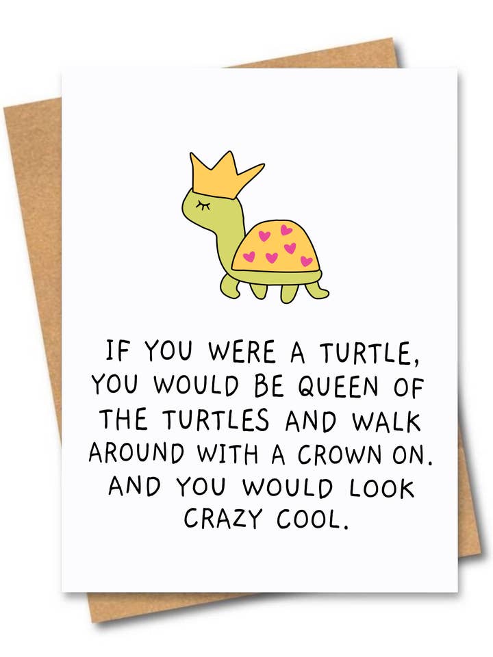 Queen Turtle for wholesale by Friends of Henry Paper Co