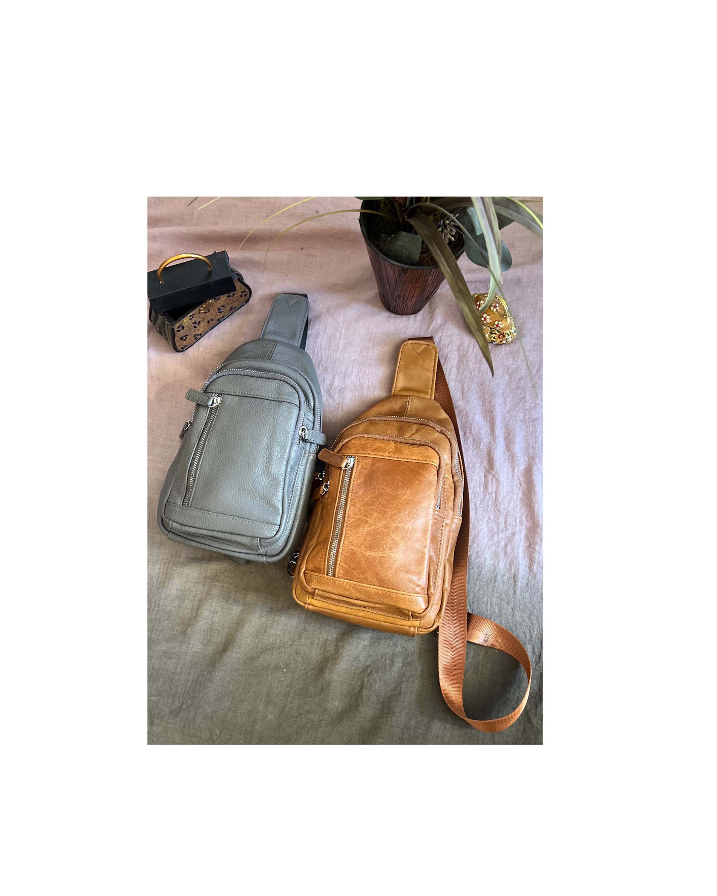 Roma Leathers, Inc. - Vente Sac à bandoulière – femme - W009 Sac à bandoulière en cuir de vachette avec bandoulière réglable18