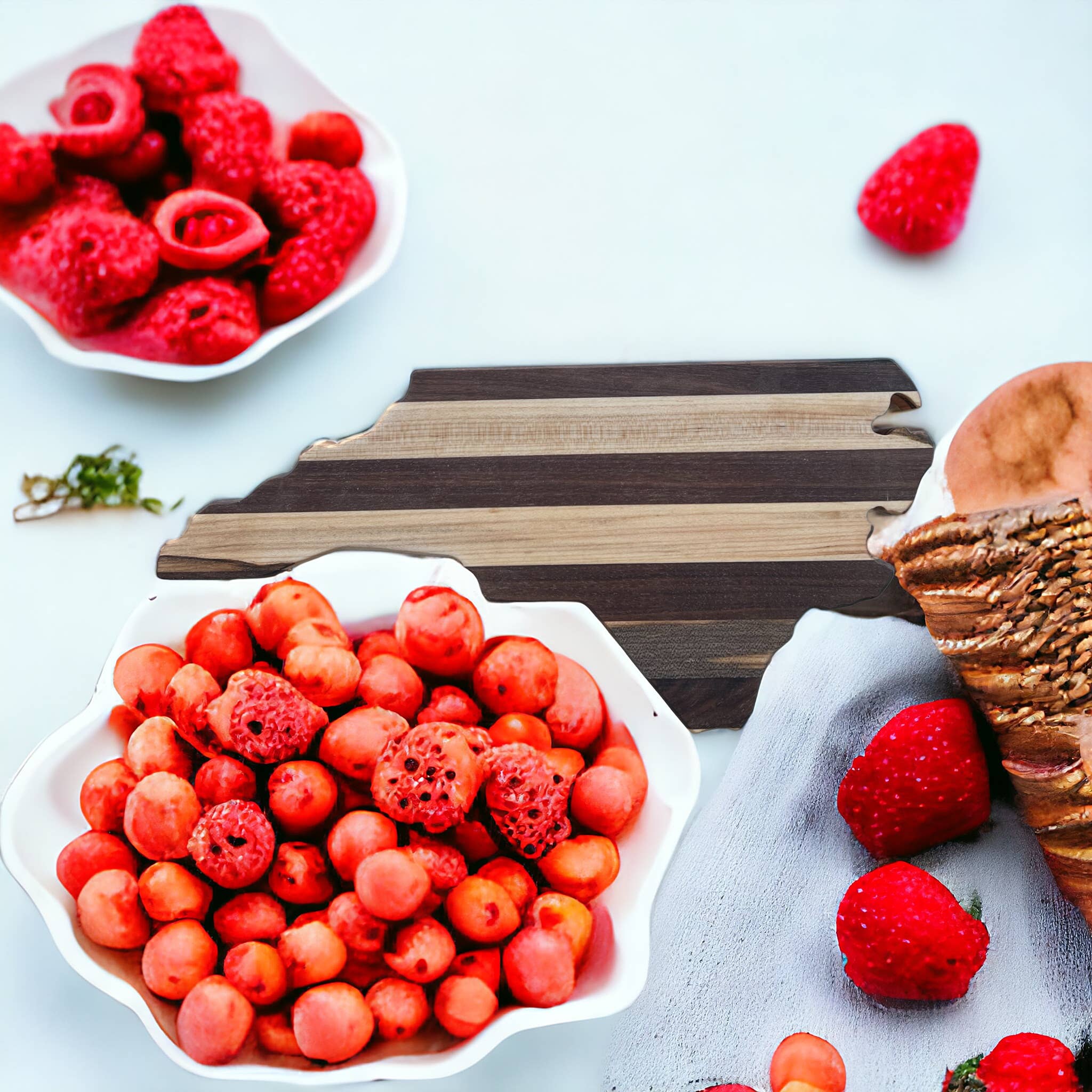 TG Designs - Wholesale Cutting Board - North Carolina Charcuterie / Cutting Board Medium7