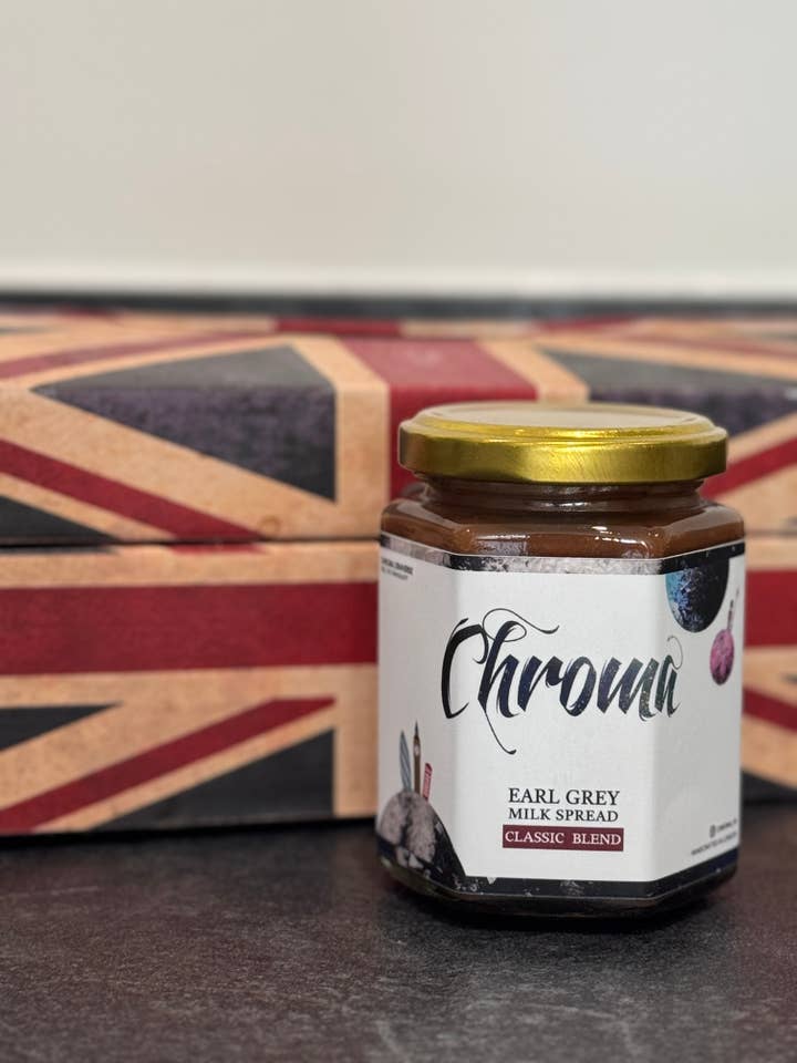 Earl Grey Tea Milk Spread (box of 12) for wholesale by Chroma