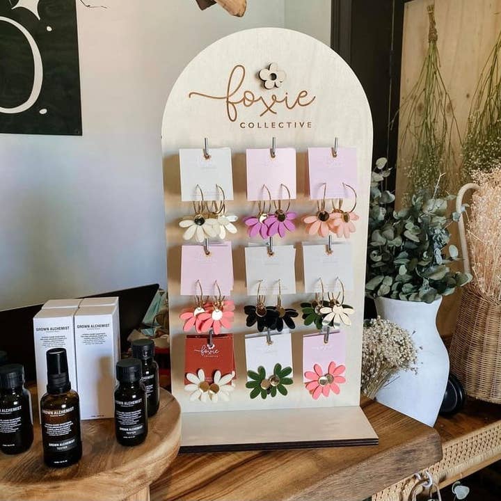 Foxie Collective - Wholesale Jewelry Stand & Display - Stand for Hoop Earrings | WHOLESALE