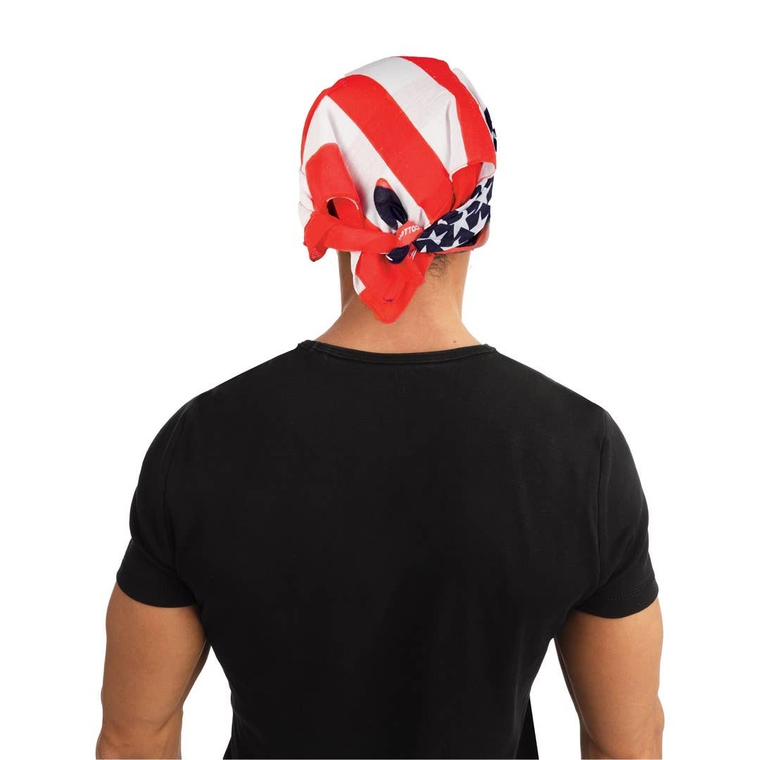 P'tit Clown - Wholesale Costume - Unisex - USA Flag Bandana3