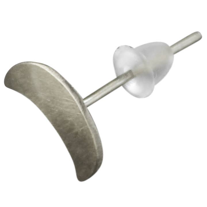 Gia Moon Post Earring, Silver for wholesale by HomArt