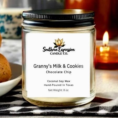 Bedstemors mælk & småkager for engroshandel hos Southern Expression Candle Co.
