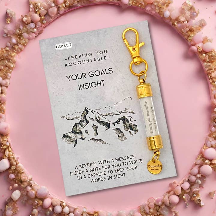 JE VERANTWOORDELIJK HOUDEN - INZICHT IN JE DOELEN voor wholesale door Capsulet