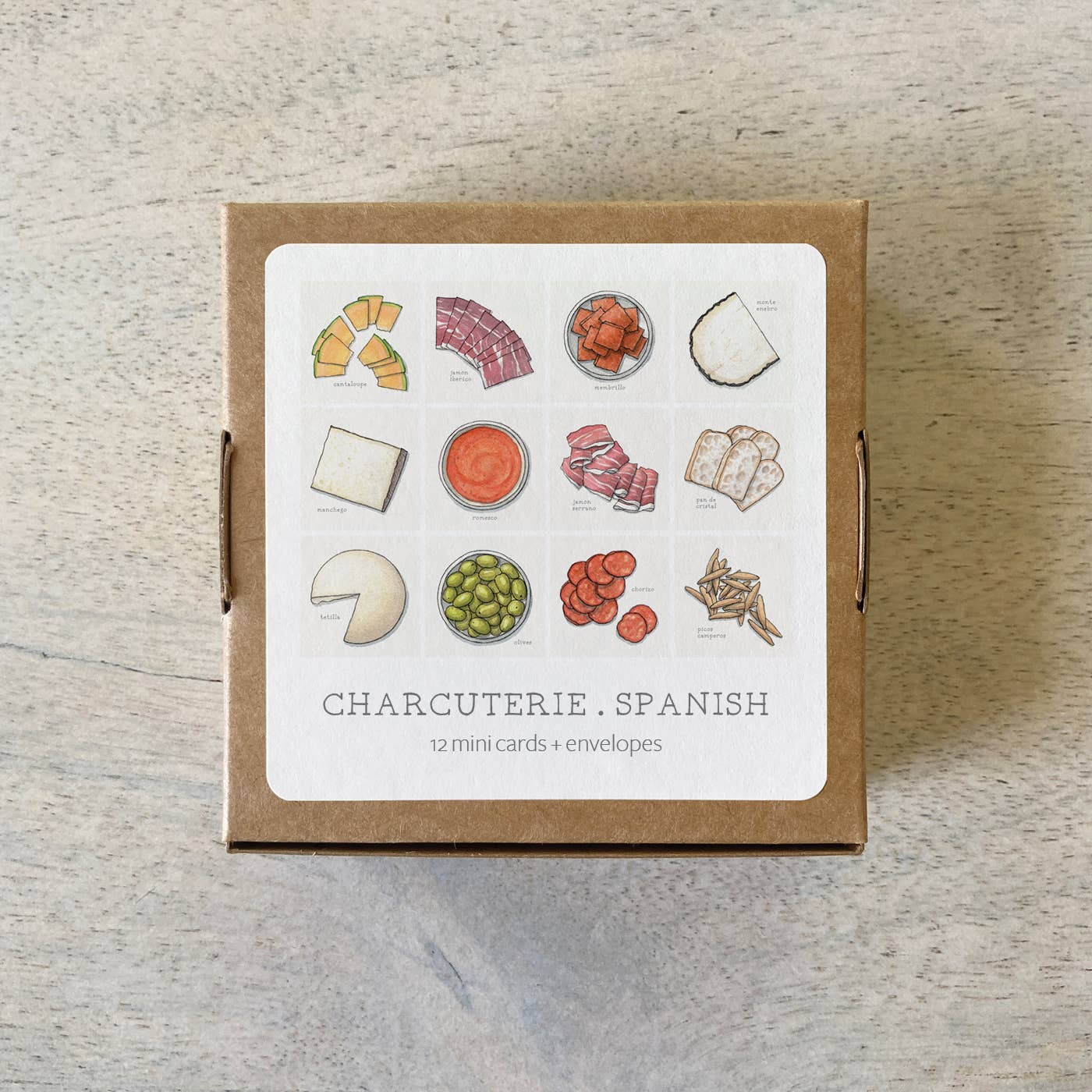 Yeesan Loh - Wholesale Stationery/Notecard Set - Mini Cards Set / Charcuterie Boards14