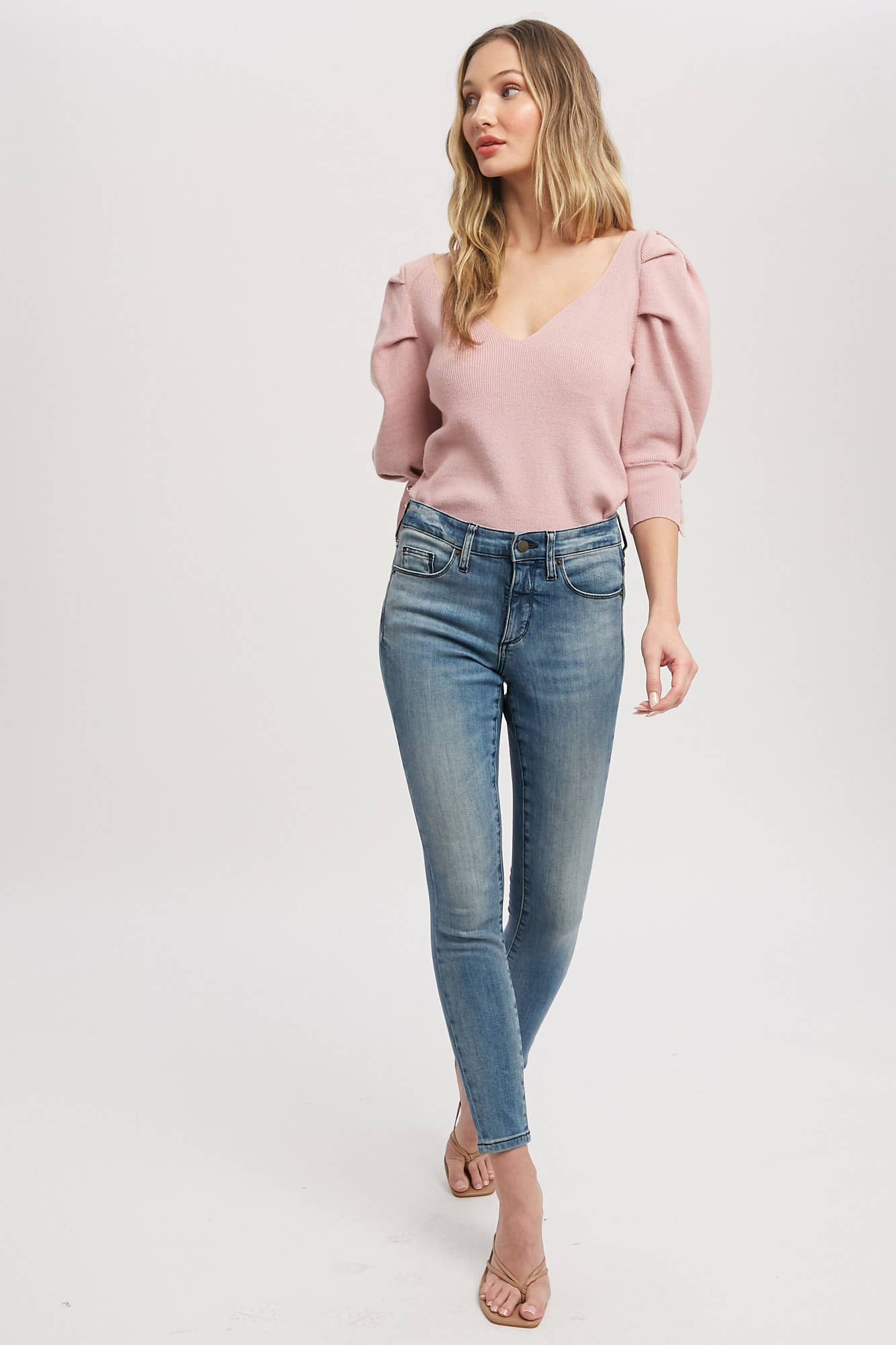 Bluivy - Wholesale Knit Top - Women's - PUFF SHORT SLEEVE PULLOVER27