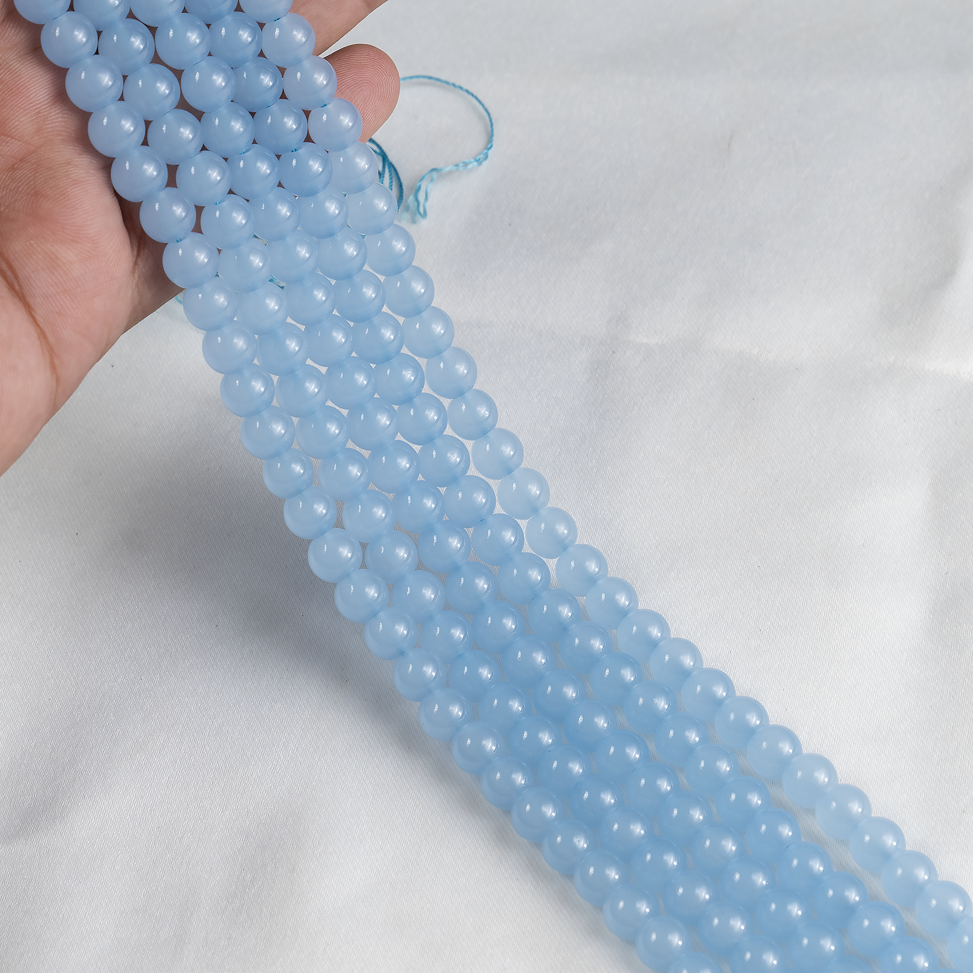 Soothing Crystals Beads - Wholesale Beads - Crystal Jewelry Beads | Chalcedony Dyed | Gemstone Beads7