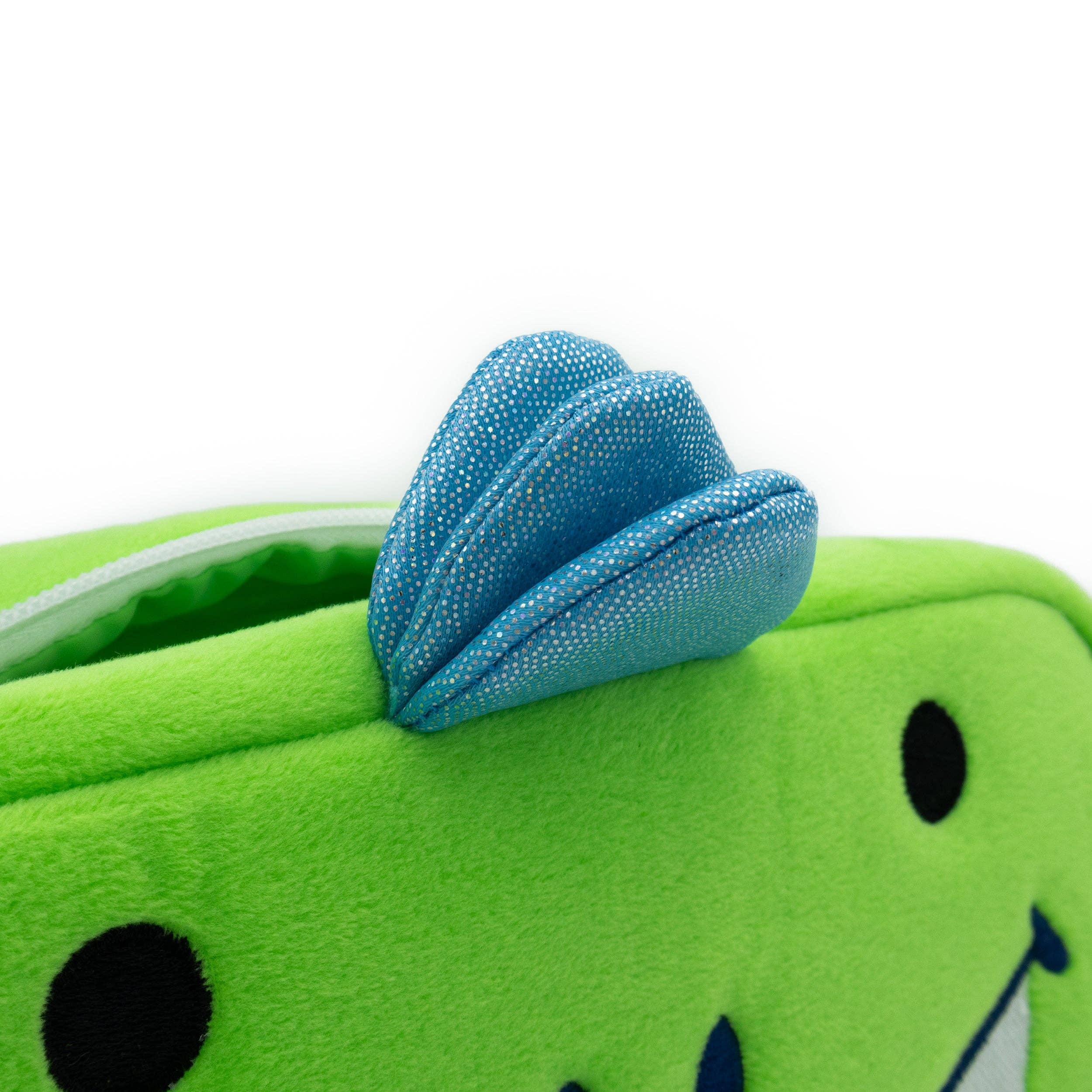 Robert Frederick Ltd – wholesale Pencil case/pouch – Dinosaur Plush Pencil Case – Soft Zip-Up Storage for Kids2