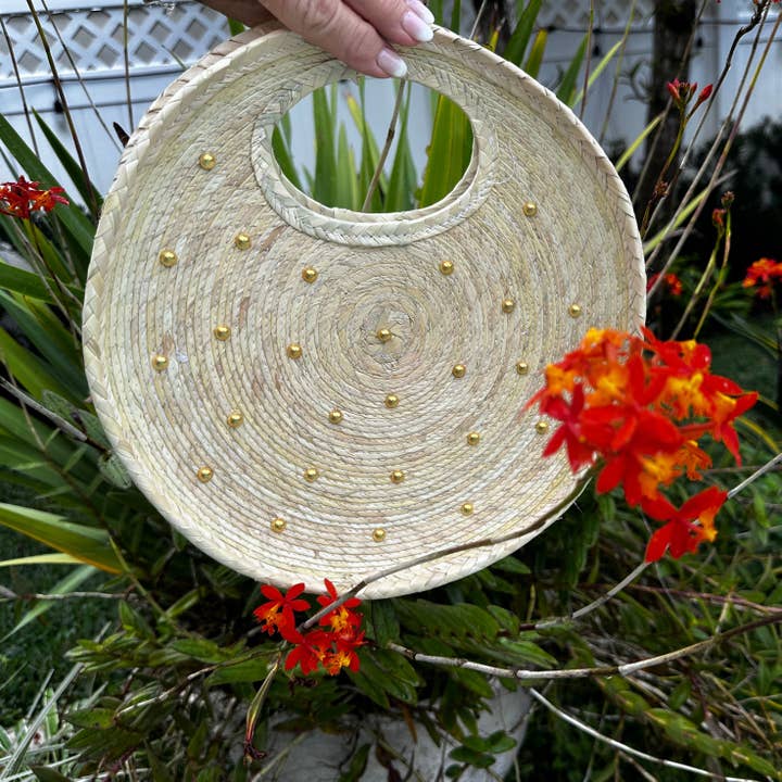 Chisme Lifestyle / Origenes - Wholesale Top Handle Bag - Women's - Icon Beaded Palm Handbags