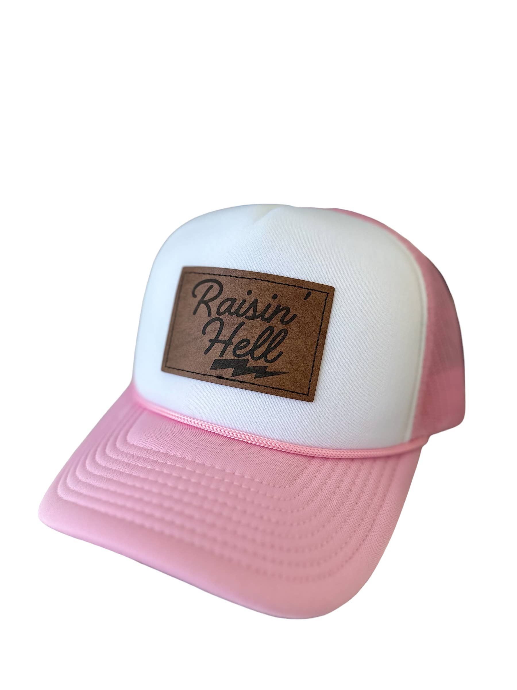 Wild Indigo - Wholesale Trucker Hat - Women's - Raising Hell Trucker Hat Hat Bar Western 1