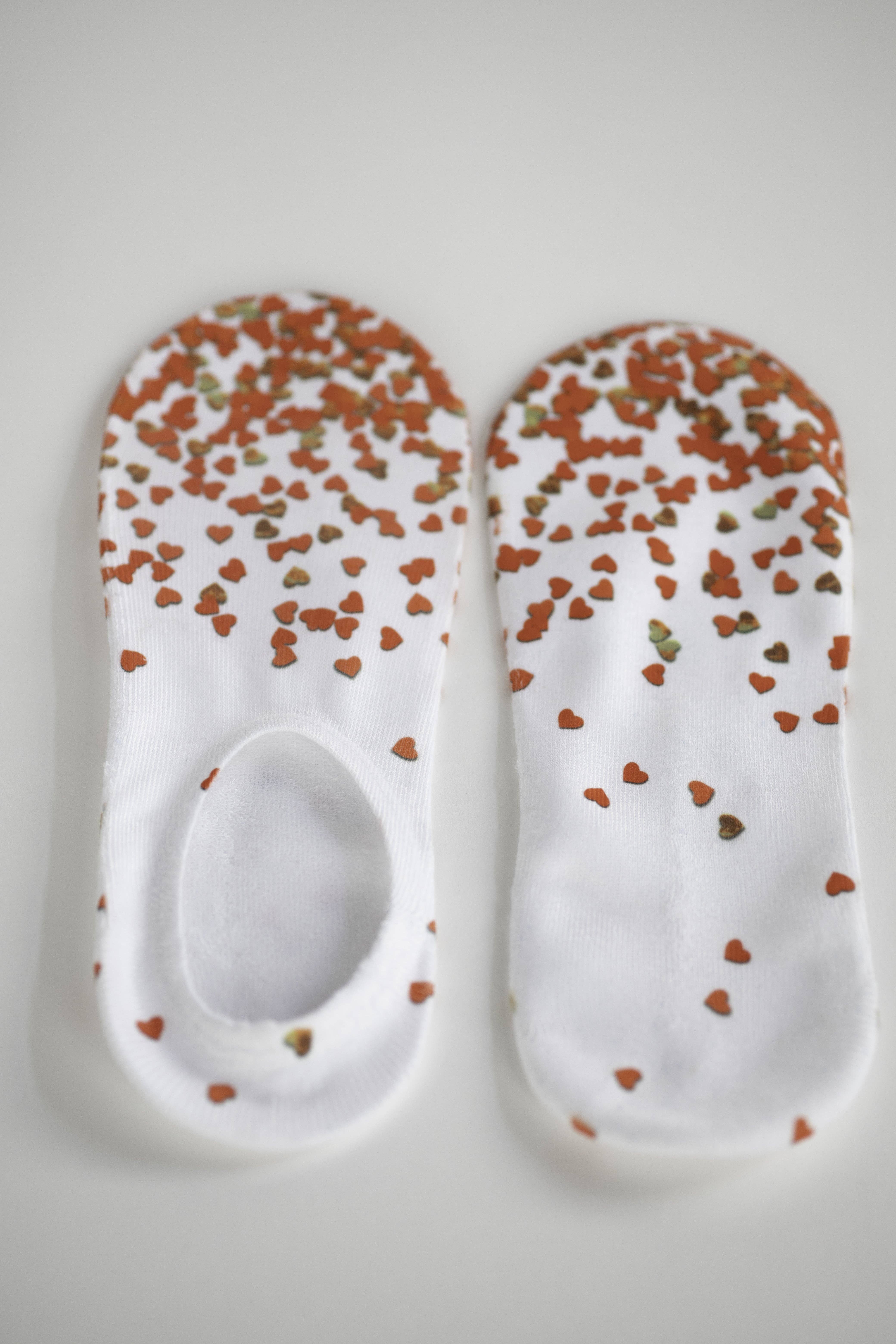 Complete Luxury – Engroshandel Strømper - Dame – No-Show Socks Variety Pack: Valentine hjerter og blomster5