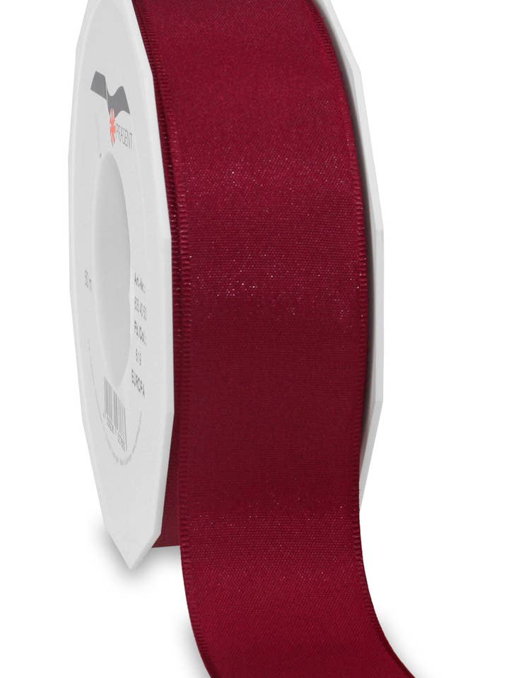 Fita de tafetá Europa 50 m Rolo 40 mm Bordeaux por atacado de C.E. PATTBERG GmbH & Co. KG