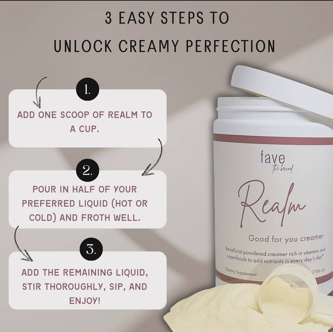 Fave the Brand LLC – wholesale Powdered health drink – Realm4