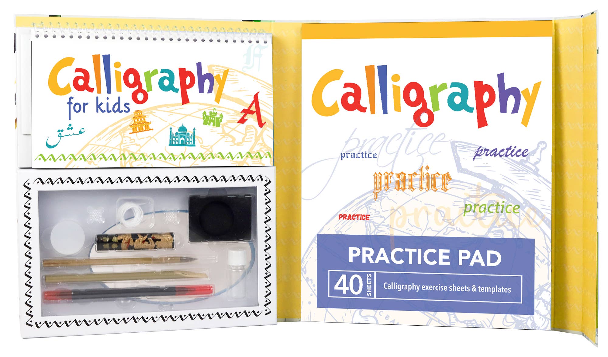 SpiceBox Product Development LTD - Wholesale Art Set - Kids & Baby - Petit Picasso Calligraphy For Kids1