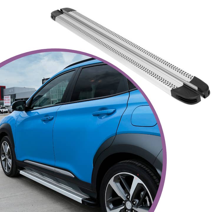 Estribos de 5" para Audi Q3 2012-2018 - Barras Laterais Nerf de 350 lb por atacado de Erkul Auto USA