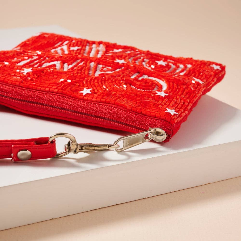 Frem – Großhandel Geldbörse – Damen – Game Day Münzbeutel mit Sternenperlen32