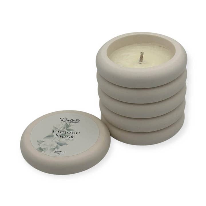 Scented Candle Lime - Musk for wholesale by roeloffscandles
