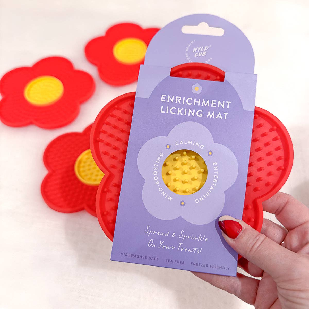 WYLD CUB – wholesale Pet food mat – Dog – Wyldflower Enrichment Mat10