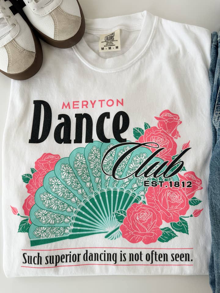 Meryton Dance Club Tee for wholesale by Inkwell Threads