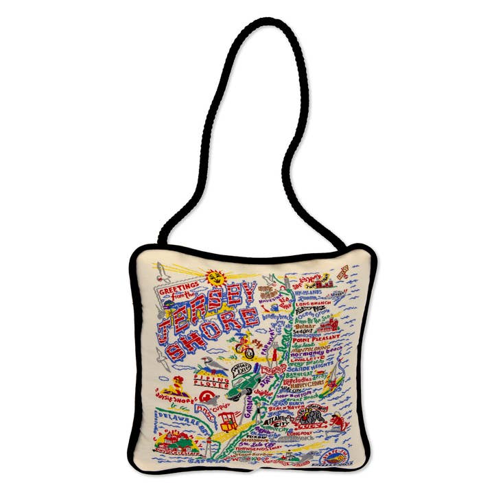 Jersey Shore Mini Pillow Ornament for wholesale by catstudio