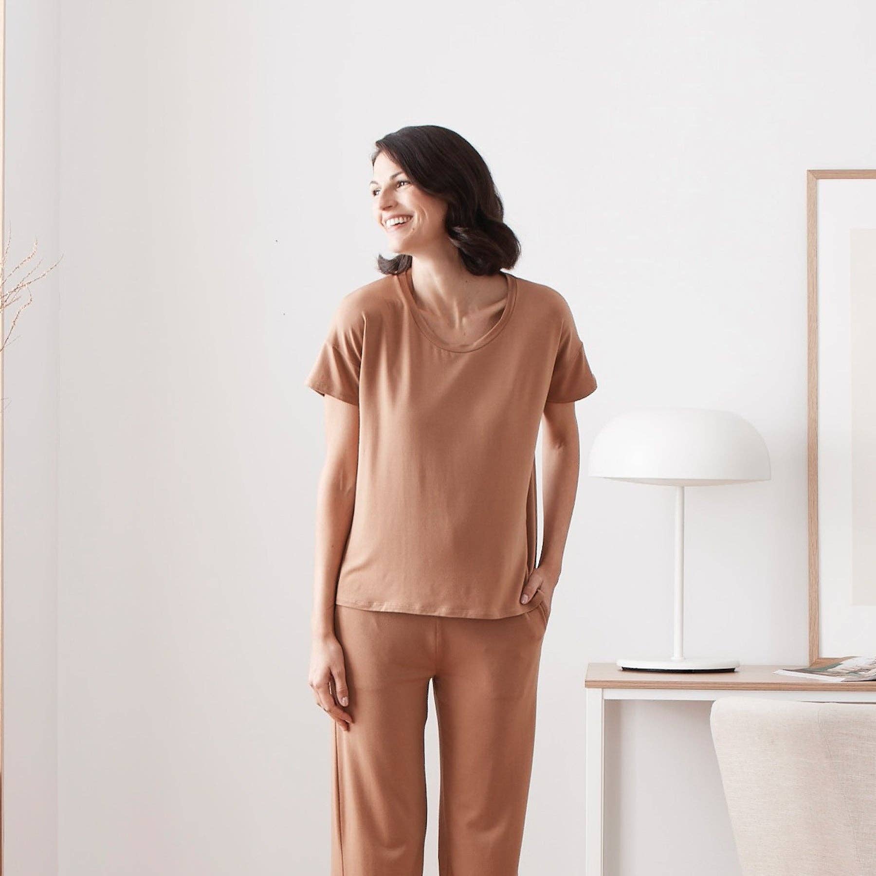 SIJO - Wholesale Lounge Top - Women's - SoftStretch Short Sleeve Tee17