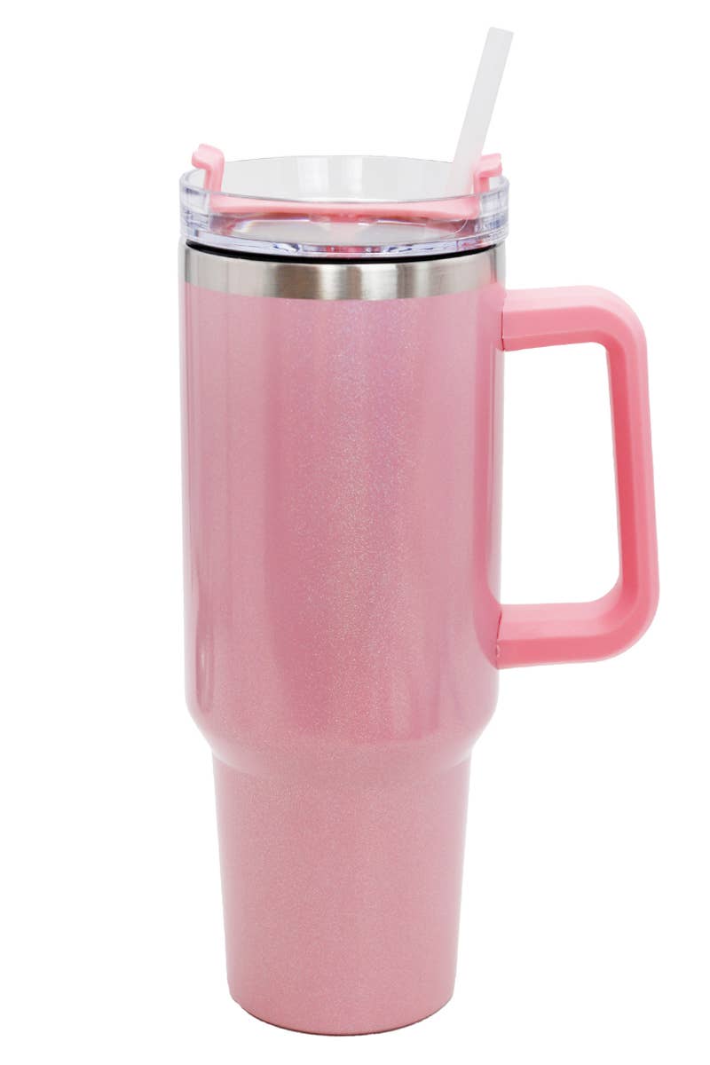 Cap Zone - Wholesale Insulated Mug/Tumbler - Glitter Shimmer Insulated Stainless Steel Tumbler13