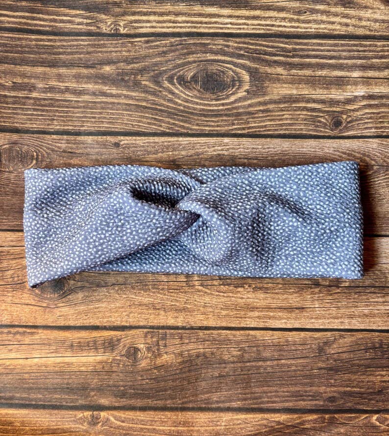 South Coast Sewn - Wholesale Fashion Headband - Women's - Polka Dot Headband Women, Twist Headband Women, Twist Head Bands, Twist Headbands for Nurse, Headband for Girls, Headband for Kids1