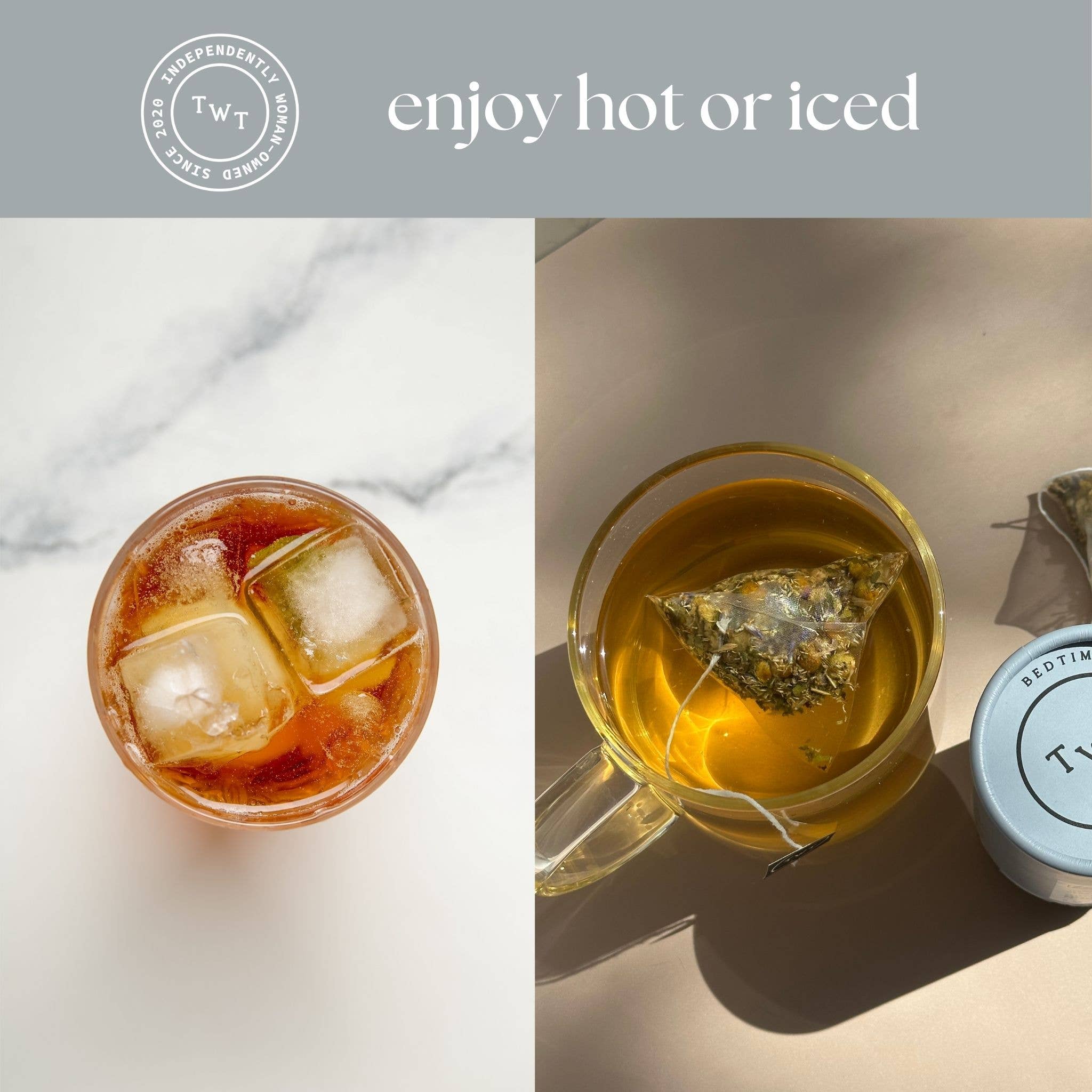 Tea with Tae - Wholesale Tea Bags - Bedtime Bliss Herbal Sleep Tea Mini Tube Gift (5 tea bags)7