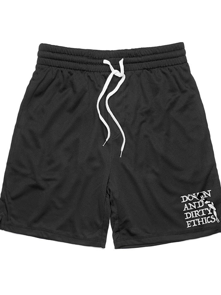 Ned Og Beskidt Mesh Court Shorts for engroshandel hos Down And Dirty Ethics