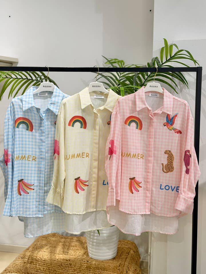 printed shirt for wholesale by ADORA