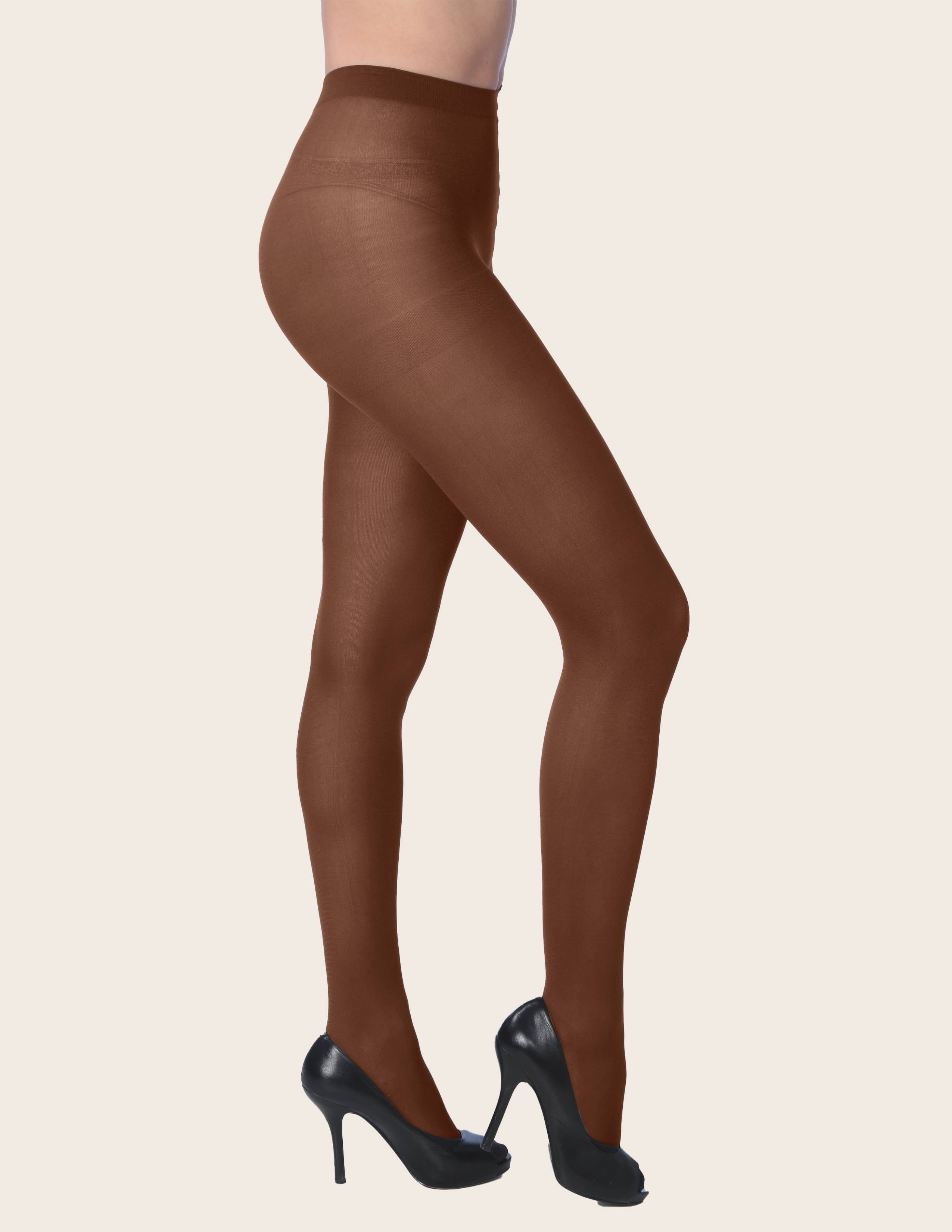 Isadora, Tipi toe, & James Fiallo - Wholesale Pantyhose - Women's - Women's Isadora Opaque Spandex Pantyhose Tights8