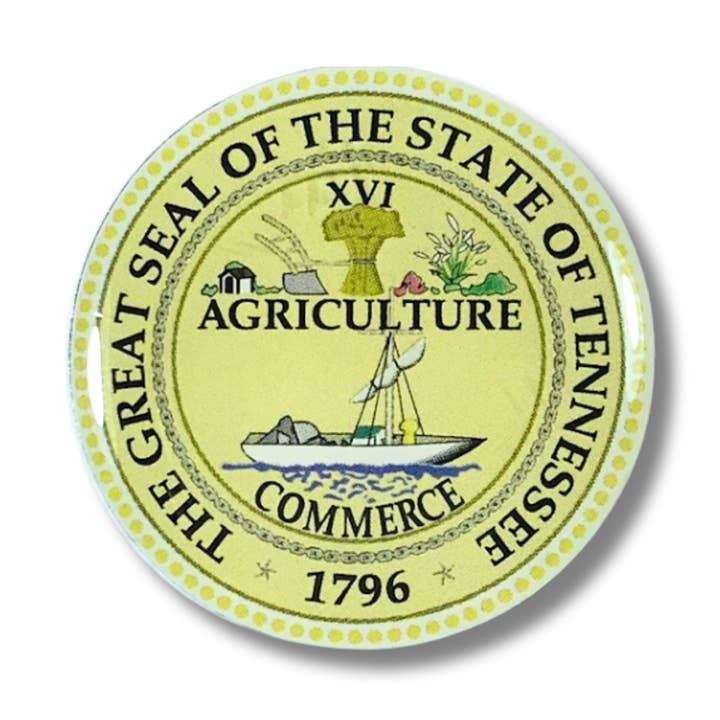 Pin - State Seal Tennessee - USA for wholesale by Worldwide Souvenirs