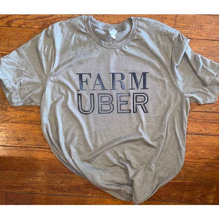 Farm Uber Tee for wholesale by Triple AC Customs LLC