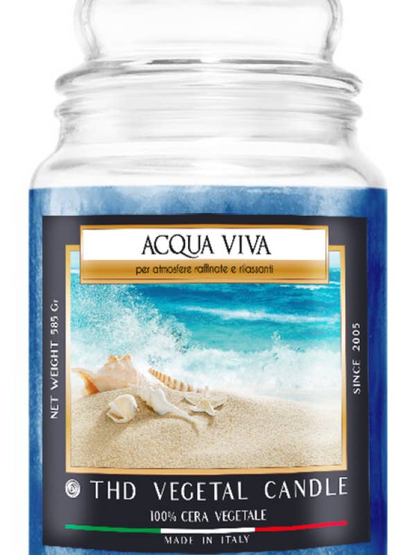 THD Vegetabilsk Lys 585 gr Acqua Viva 4/40 for engroshandel hos Thd Tophouse