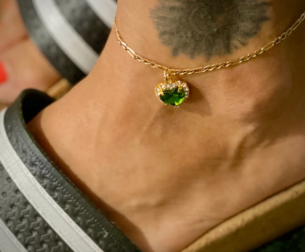 Rainbow Unicorn Birthday Surprise – wholesale Anklet – Anklets Assortment Chains, Charms & Gemstone Styles - Brass0