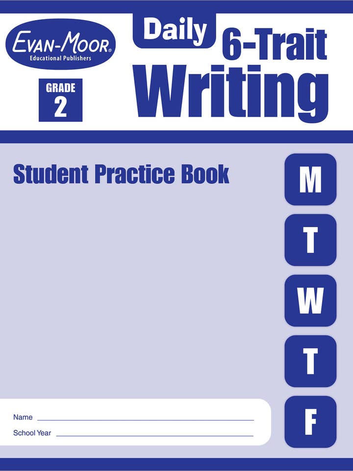 Daily 6-Trait Writing Grade 2 Sb 5 Pack for wholesale by Carson Dellosa Education