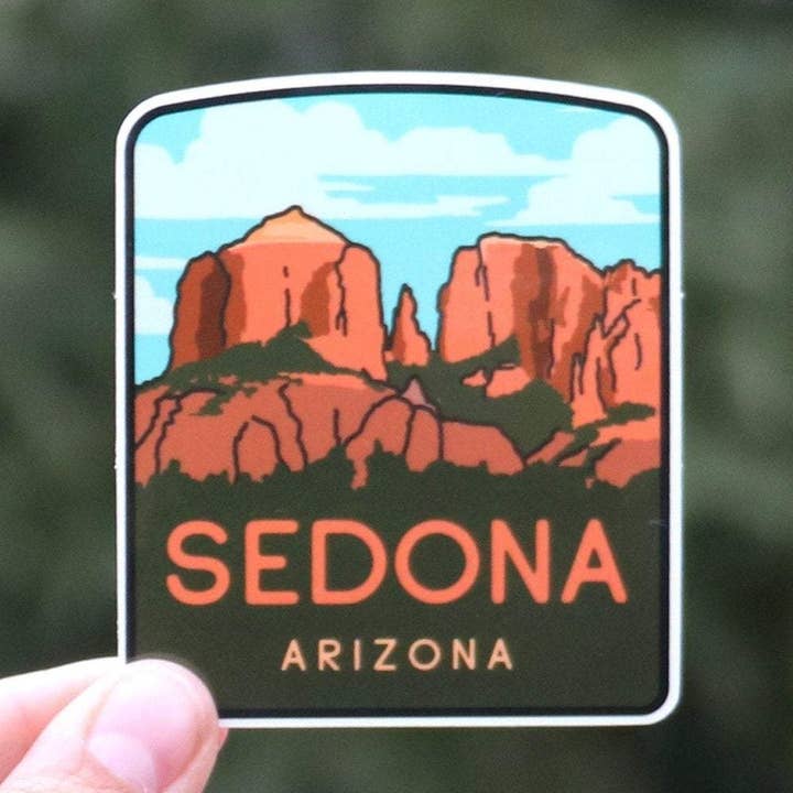Squatchy - Wholesale Sticker - Sedona Arizona - Vinyl Sticker0
