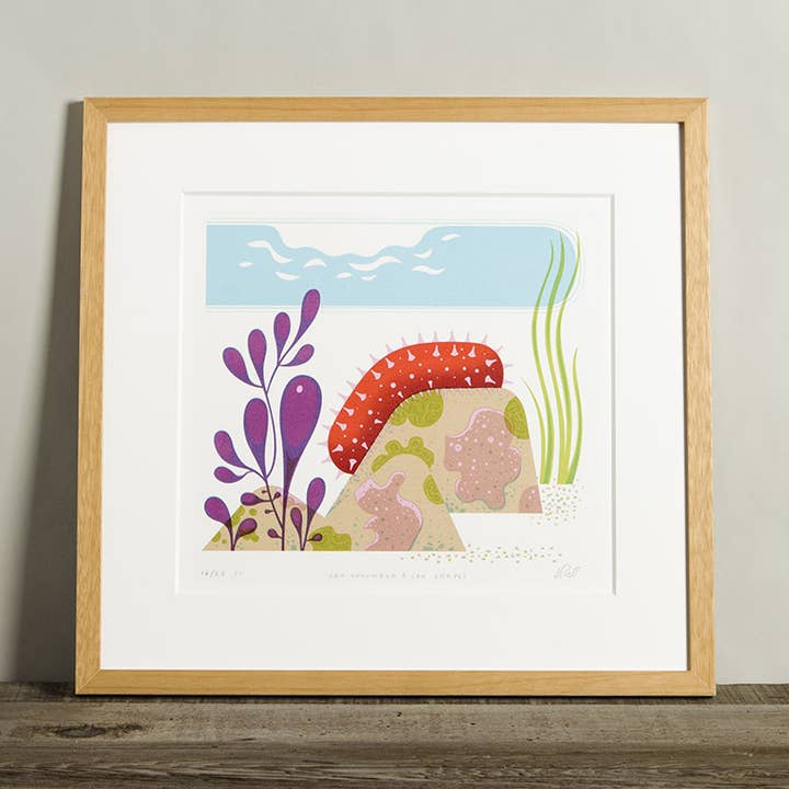 Sea Cucumber and Sea Grapes for wholesale by Doug Ross Fine Art