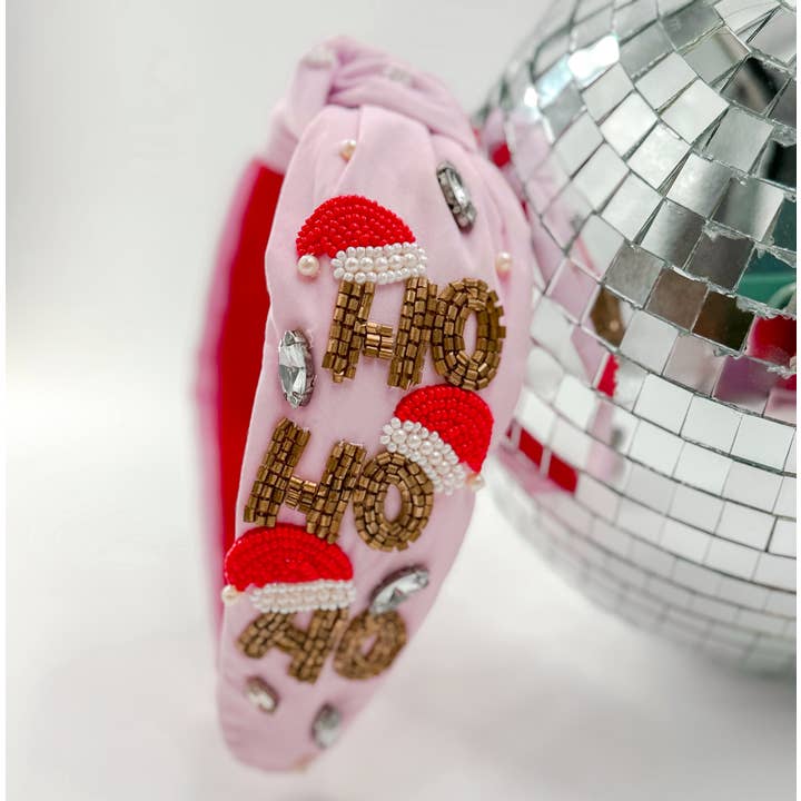 Bash - Wholesale Fashion Headband - Women's - Christmas Headband, Christmas Accessories, Beaded Headband