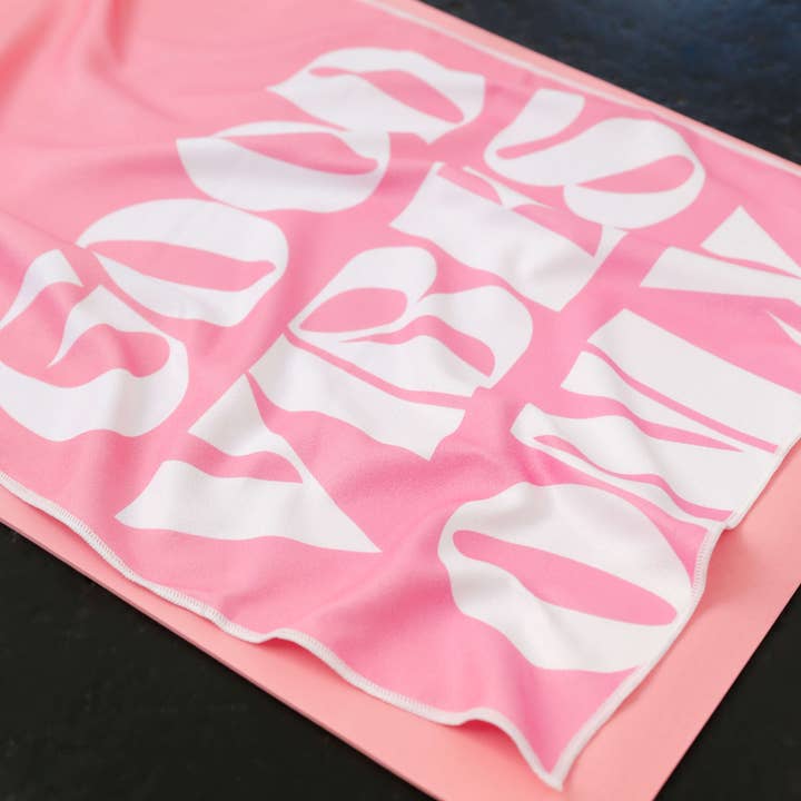 Stratosphere41 - Vente Serviettes de yoga - Serviette de yoga Good Vibes5