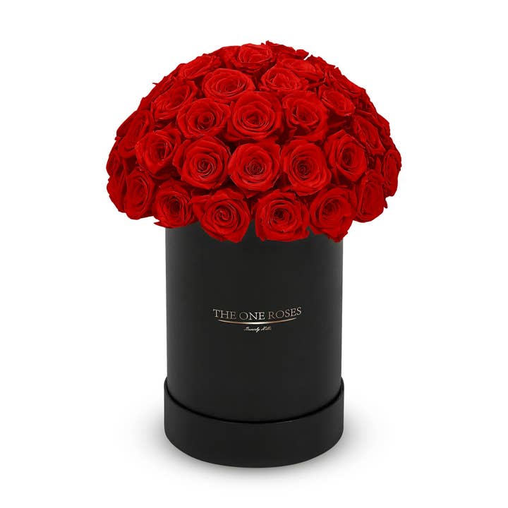 Dôme rond | Boîte noire basique pour la vente par The One Roses
