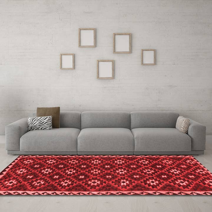 Machine Washable Persian Red Traditional Area Rugs for wholesale by Ahgly