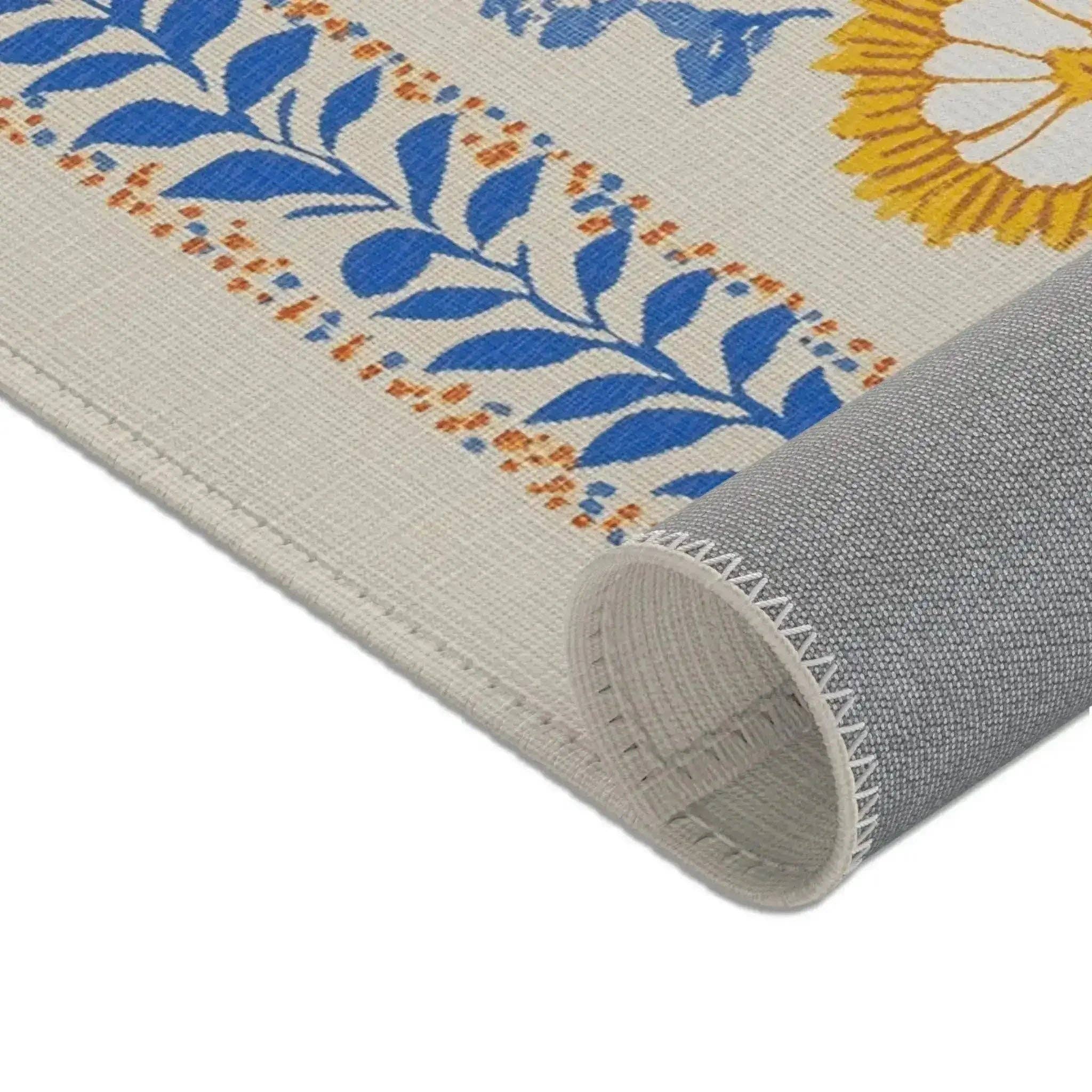 Maia Homes – wholesale Matta – Marigold Stripes – Folkloristisk Blommig Accentmatta4