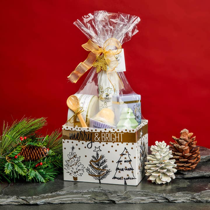The Grecian Soap Company - Wholesale Bath & Body Set - Christmas Holiday Spa Gift Set