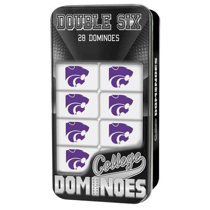 Kansas State Wildcats Dominoes for wholesale by Masterpieces Puzzles