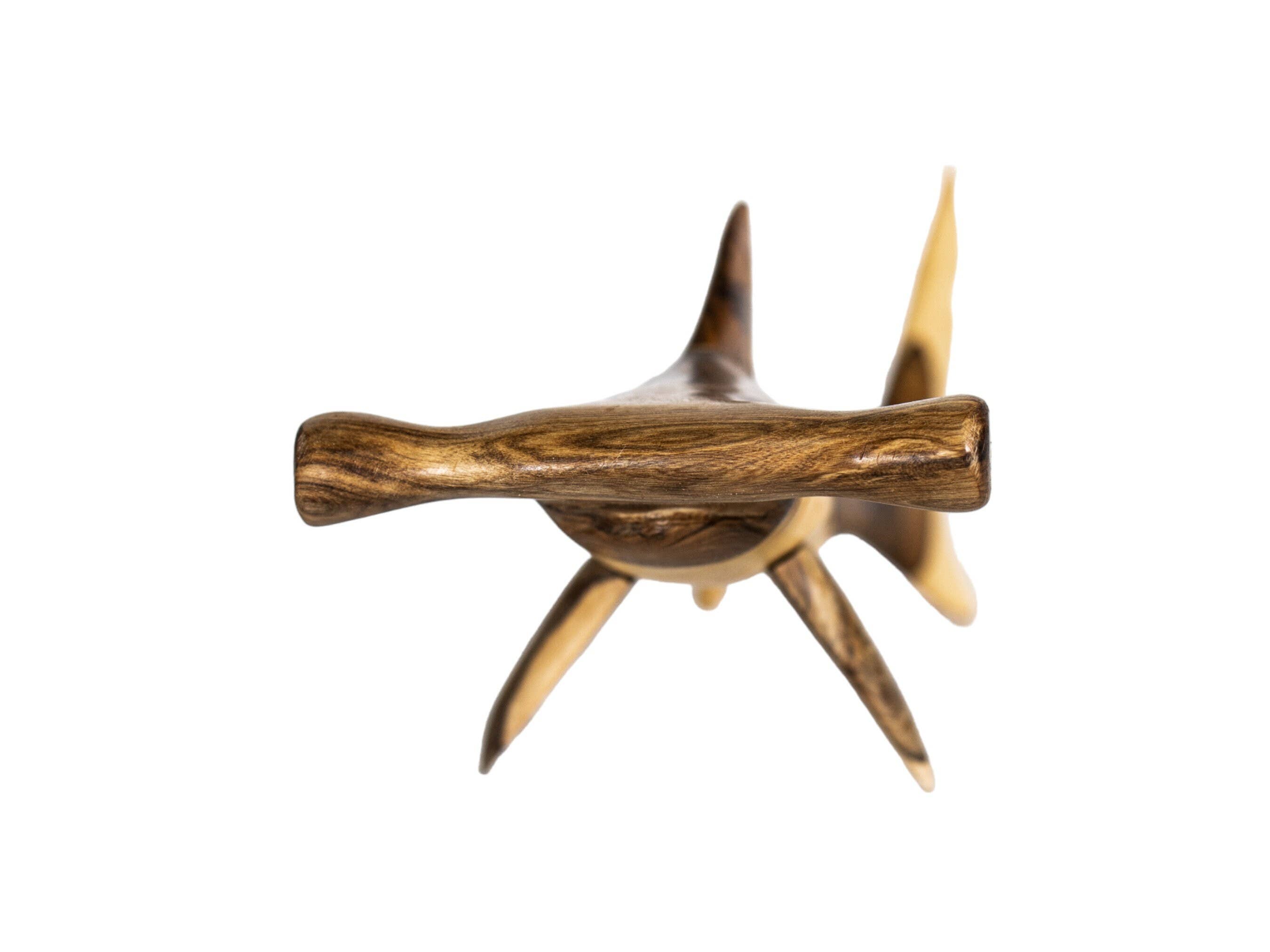 Bravo Handcraft - Wholesale Sculpture - Hand-Carved Wooden Hammerhead Shark Sculpture3